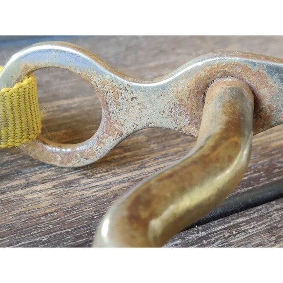 Vintage‎ "American Brand" Horse Bit 6" X 8" With Chain Chin Strap - Picture 4 of 9